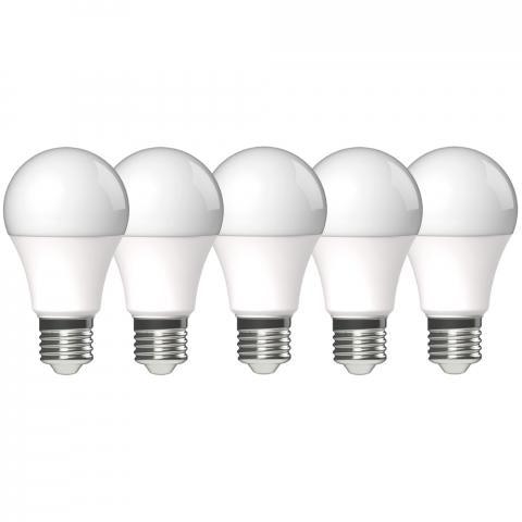 LED lamps with large E27 fitting - Warm white light - 8W/60W - 5PACK - LED.nl