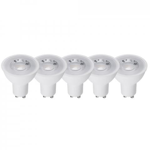 GU10 LED Spotlights - Warm white light - 4W/50W - 345 lm - 5PACK - LED.nl