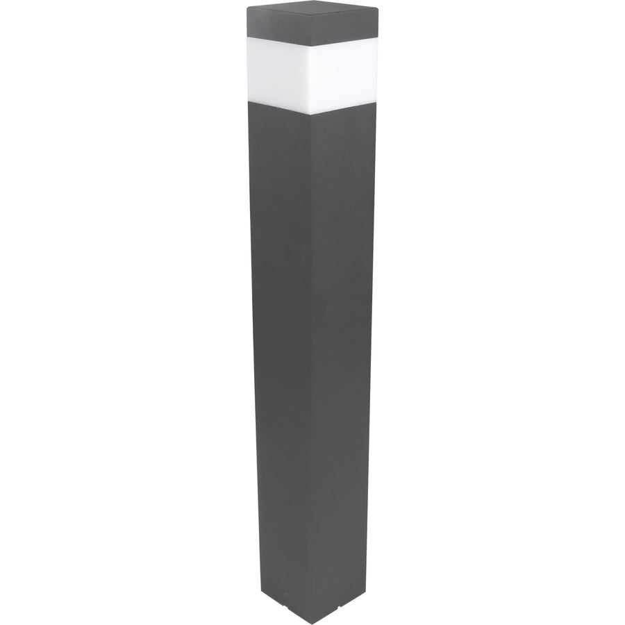 LED Lamppost Matt with E27 fitting - IP44 - Sora - 76 cm - Gray - LED.nl