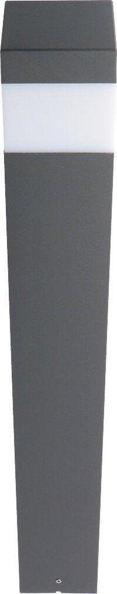 LED Lamppost Matt with E27 fitting - IP44 - Sora - 76 cm - Gray - LED.nl