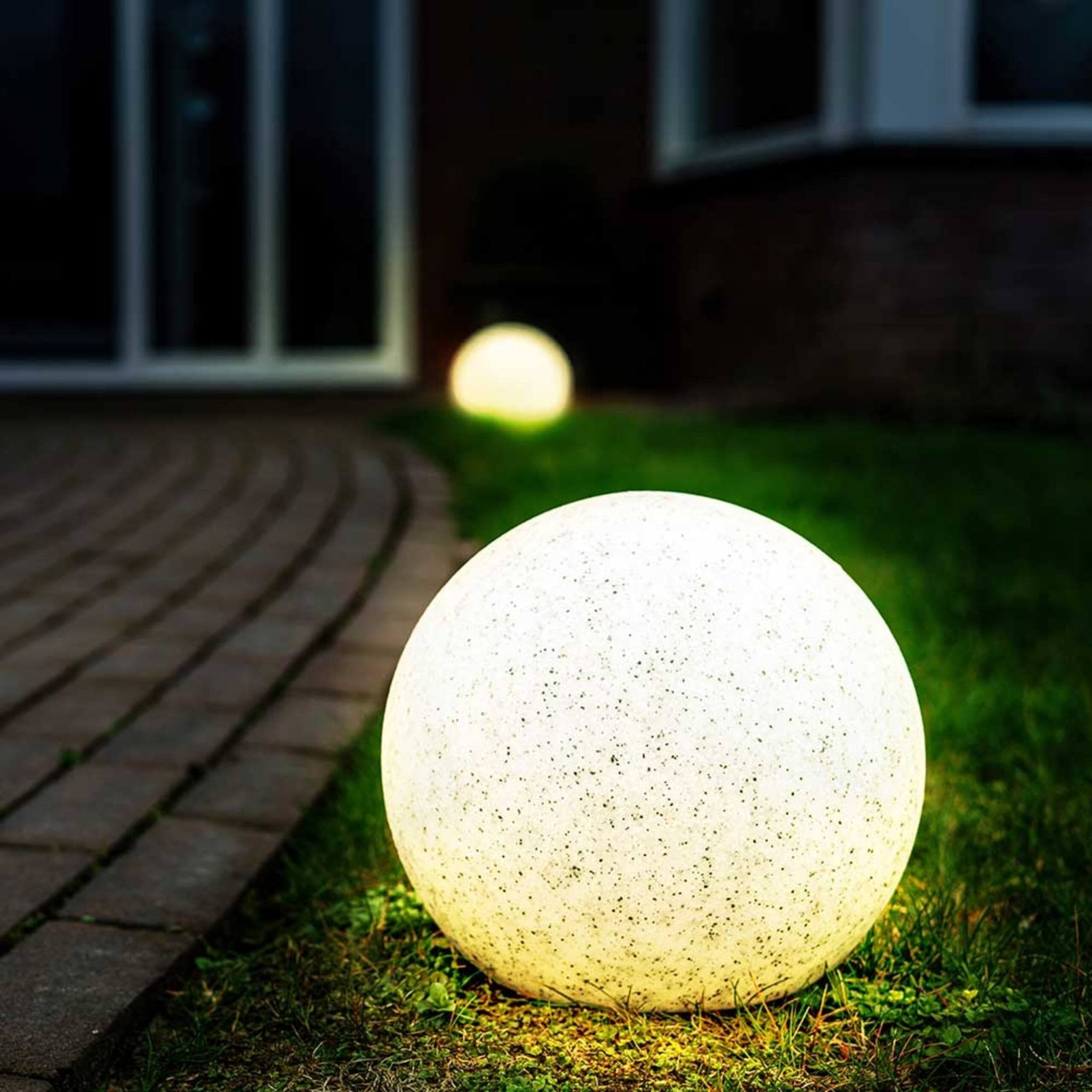 LED Padverlichting Steen 20 cm met sensor - Automatisch aan en uit - IP65 Waterdicht Buitenlampen LED.nl