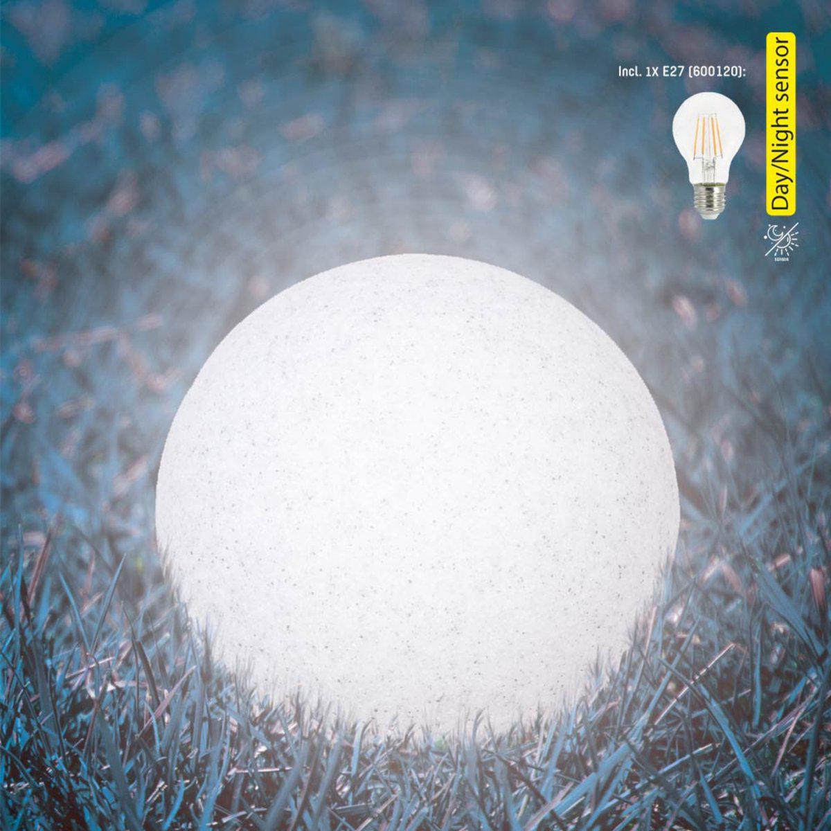 LED Padverlichting Steen 20 cm met sensor - Automatisch aan en uit - IP65 Waterdicht Buitenlampen LED.nl