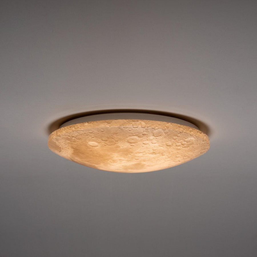 LED Plafondlamp maan voor slaapkamer - 40 cm - Dimbaar met afstandsbediening Plafondlampen LED.nl