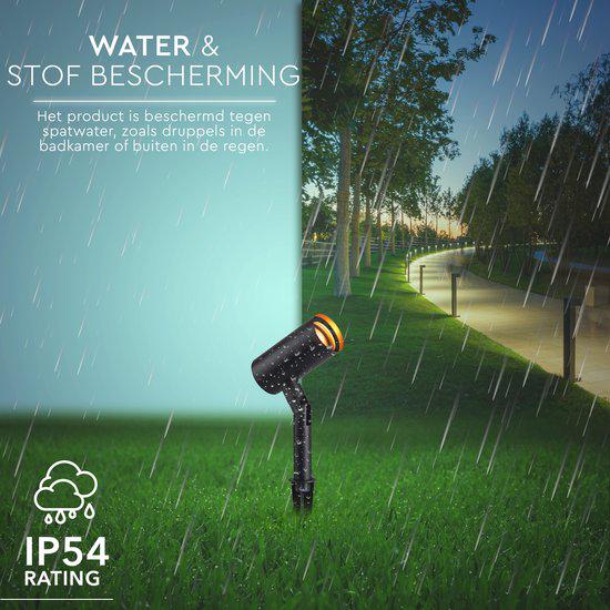 LED's Light Prikspot Garden Lighting - Tiltable - GU10 fitting - IP54 waterproof - Anthracite - LED.nl