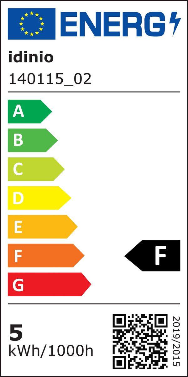 LED's Light LED Spotlight with Plug - Tiltable - GU10 fitting - IP54 - Model Melfi - Black - LED.nl