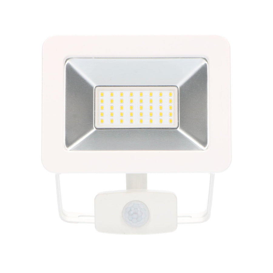 LED's Light Floodlight 3300 - With light and motion sensor - Indoor &amp; Outdoor - 30W - White - LED.nl