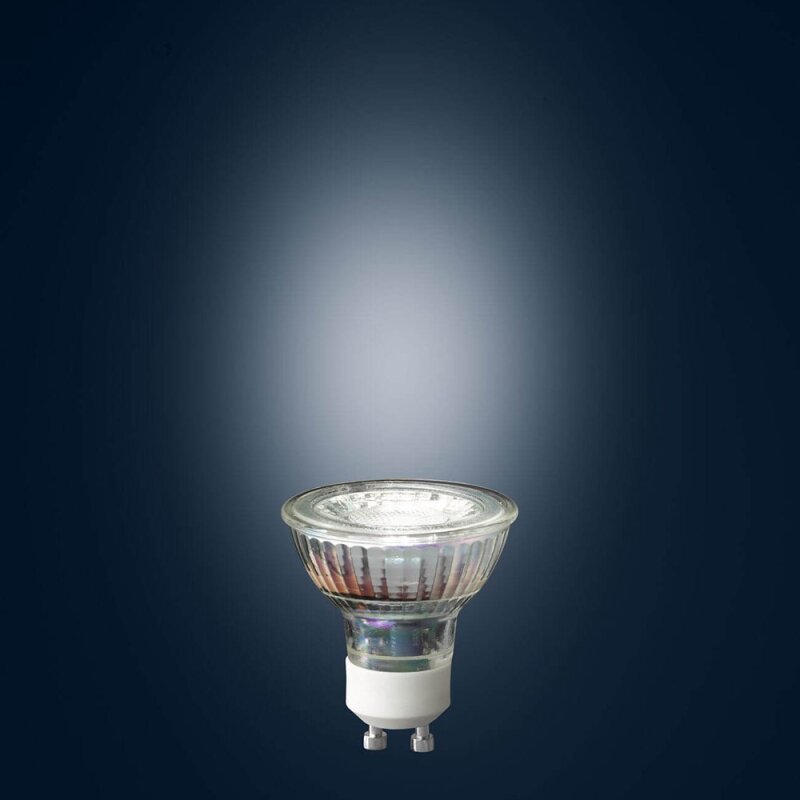 LED Spot GU10 - Warm white light - Reflector Ø 5 cm - 3.5W replaces 25W - LED.nl