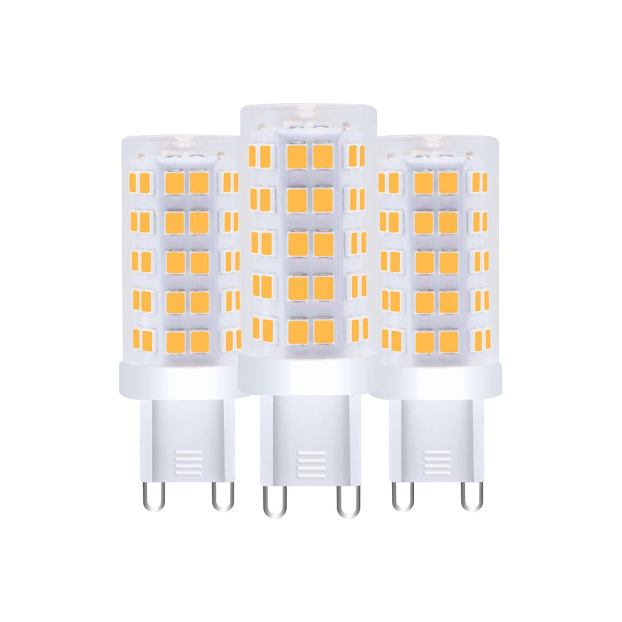 LED-Stecklampe G9 – Klar – 220–240 V – Warmweiß – 4,7 W (45 W) – 3 Lichter - lidstore.shop