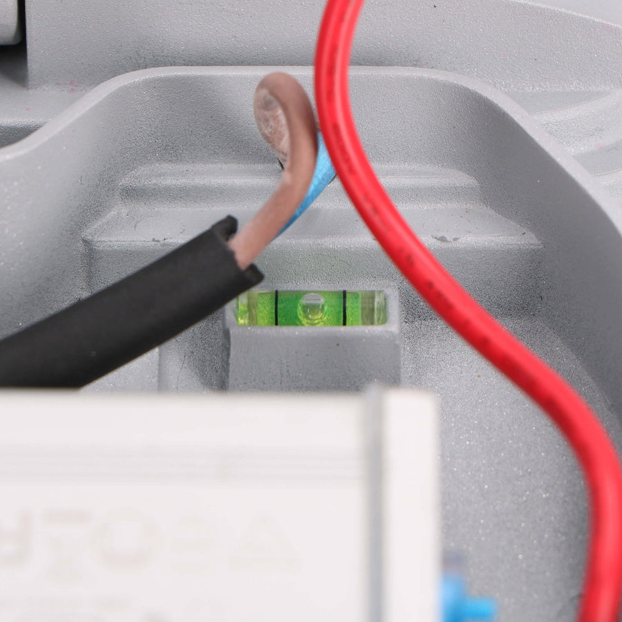 LED-Straßenlaternenpfahl 60 W – wasserdicht und schlagfest – IP66 – Grau - lidstore.shop