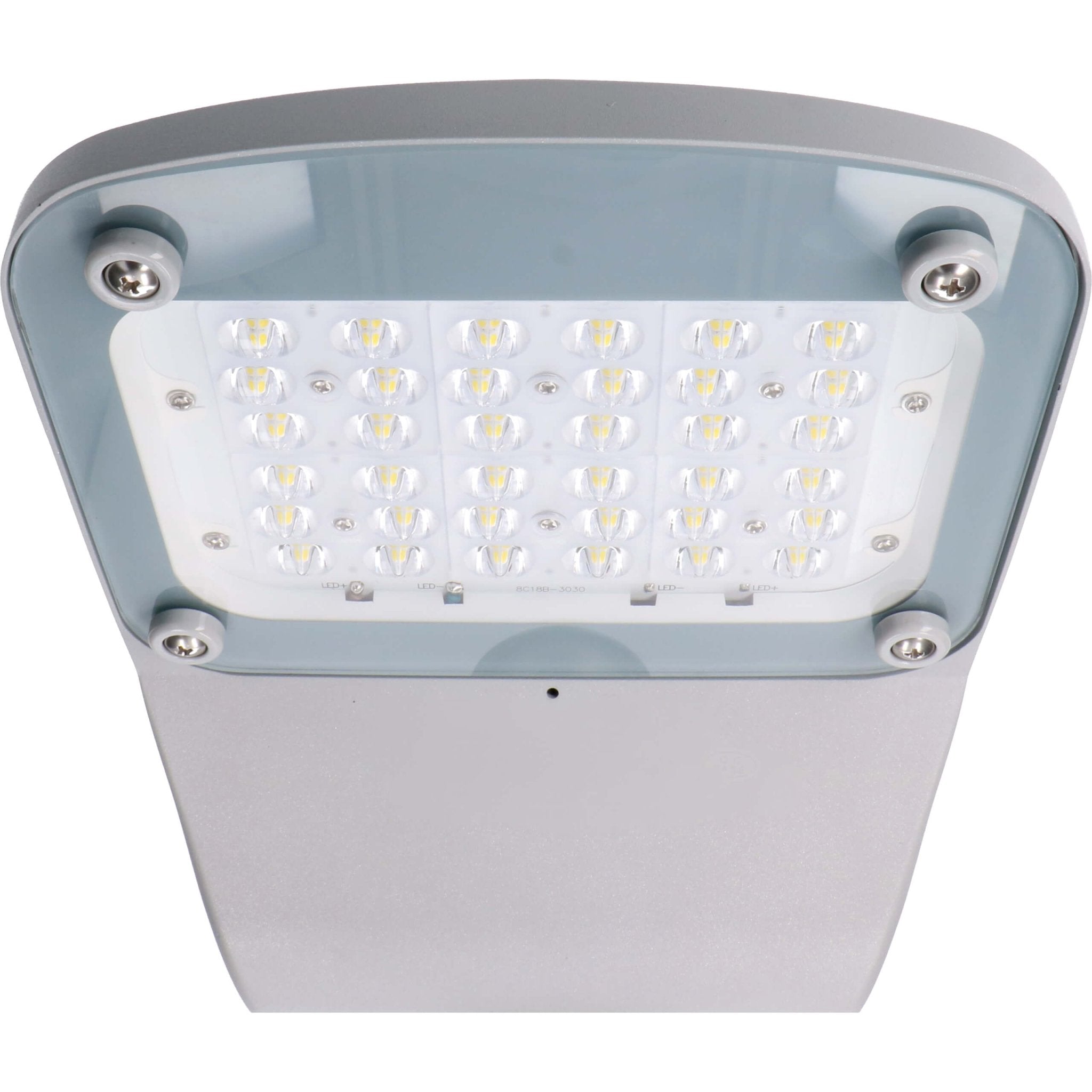 LED Straatverlichting Lantaarnpaal 60W - Waterdicht & Impactbestendig - IP66 - Grijs Lantaarns LED.nl