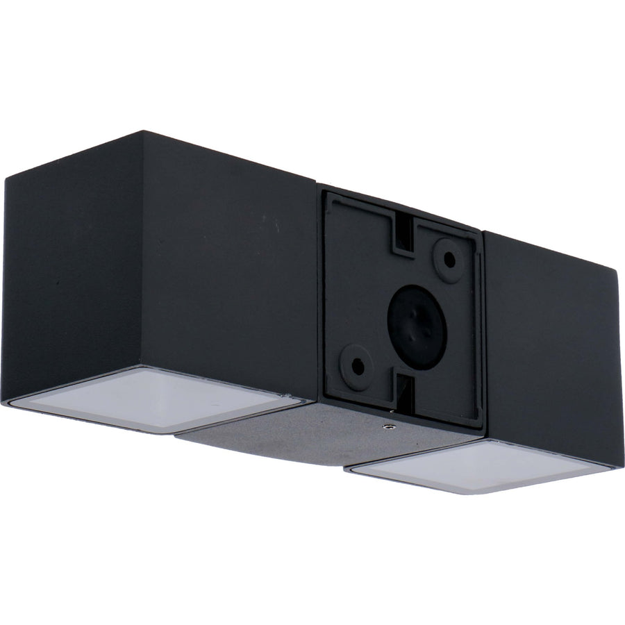 LED's Light 4-flammige Wandleuchte für den Außenbereich - Modell Aversa - Warmweiß - IP54 wasserdicht - Anthrazit - lidstore.shop