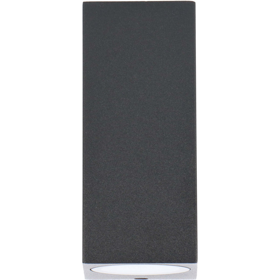 NØRD Up&Down – LED-Außenleuchte mit GU10-Fassung – Rechteckig – Schutzart IP44 – Schwarz – Modell Milan - lidstore.shop