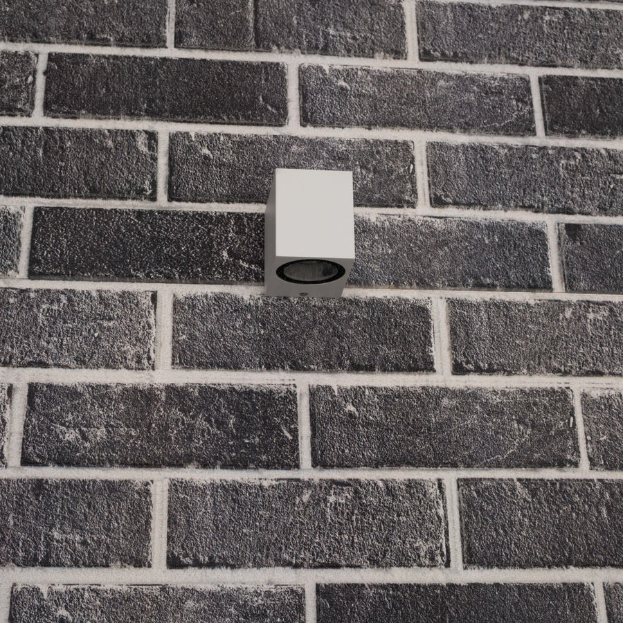 LED's Light LED Wall Lamp Outdoor with GU10 fitting - Square - IP44 - White - Model Rome - LED.nl