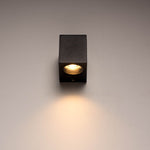 6 pack - LED's Light LED Wandlamp Buiten met GU10 fitting - Vierkant - IP44 - Zwart - Model Rome Wandlampen LED.nl