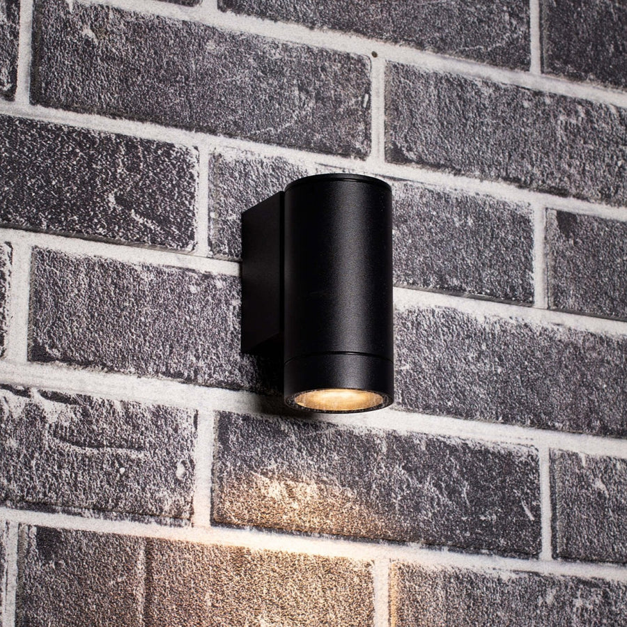 LED's Light Außenwandleuchte - GU10-Fassung - IP44 wasserdicht - Anthrazit - Modell Carpi - lidstore.shop