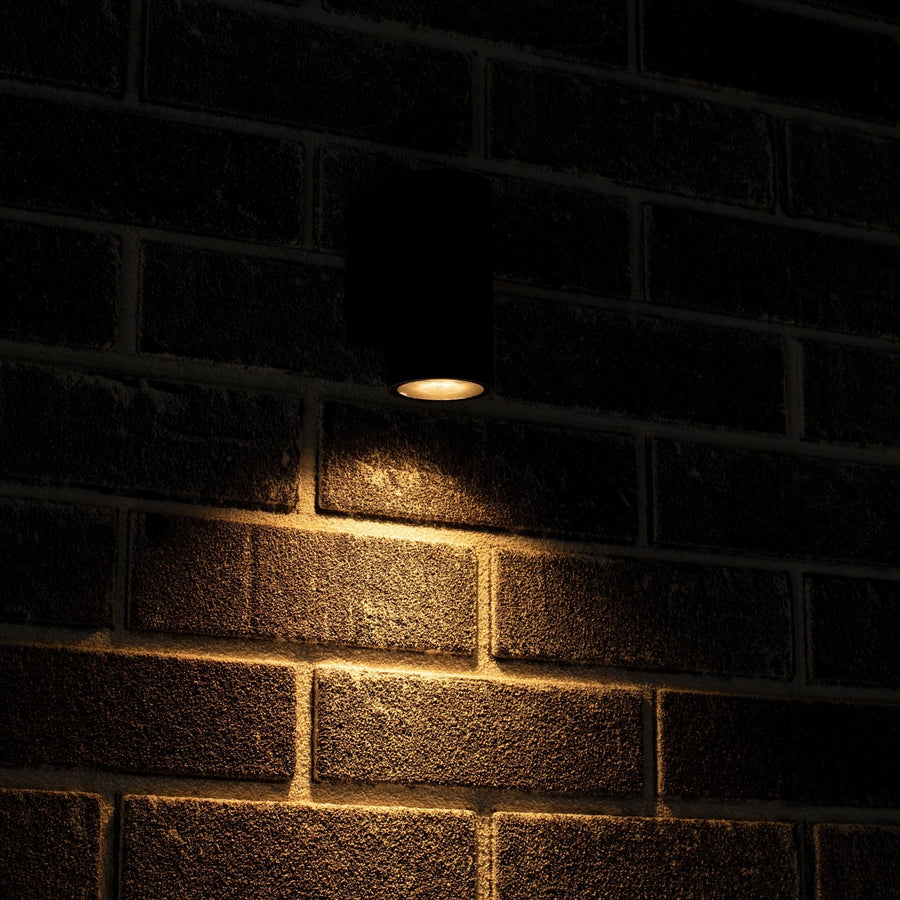 LED's Light Außenwandleuchte - GU10-Fassung - IP44 wasserdicht - Anthrazit - Modell Carpi - lidstore.shop