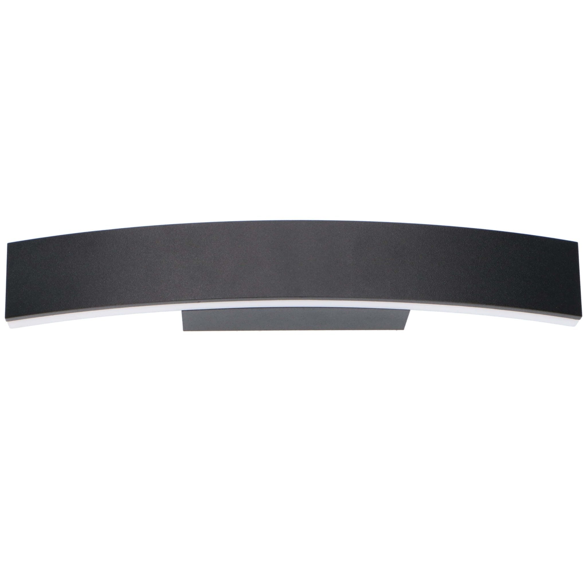 LED's Light Wandlamp Buiten - Model Todi - Draaibaar - Rondom warm wit licht - IP54 - Antraciet Wandlampen LED.nl