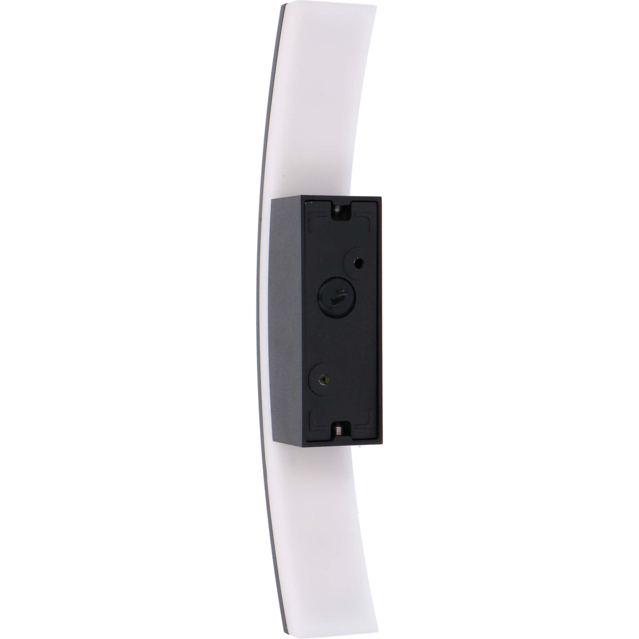 LED's Light Wandlamp Buiten - Model Todi - Draaibaar - Rondom warm wit licht - IP54 - Antraciet Wandlampen LED.nl