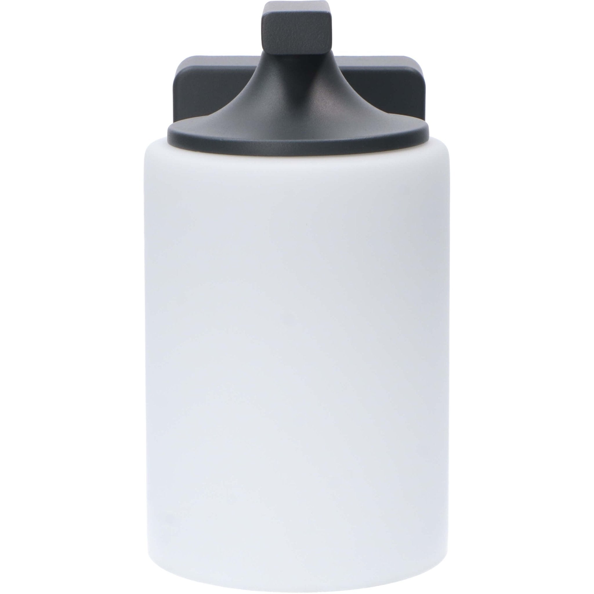 LED's Light LED Wandlamp Milky met E27 fitting - IP44 - Model Noto - Antraciet Wandlampen LED.nl