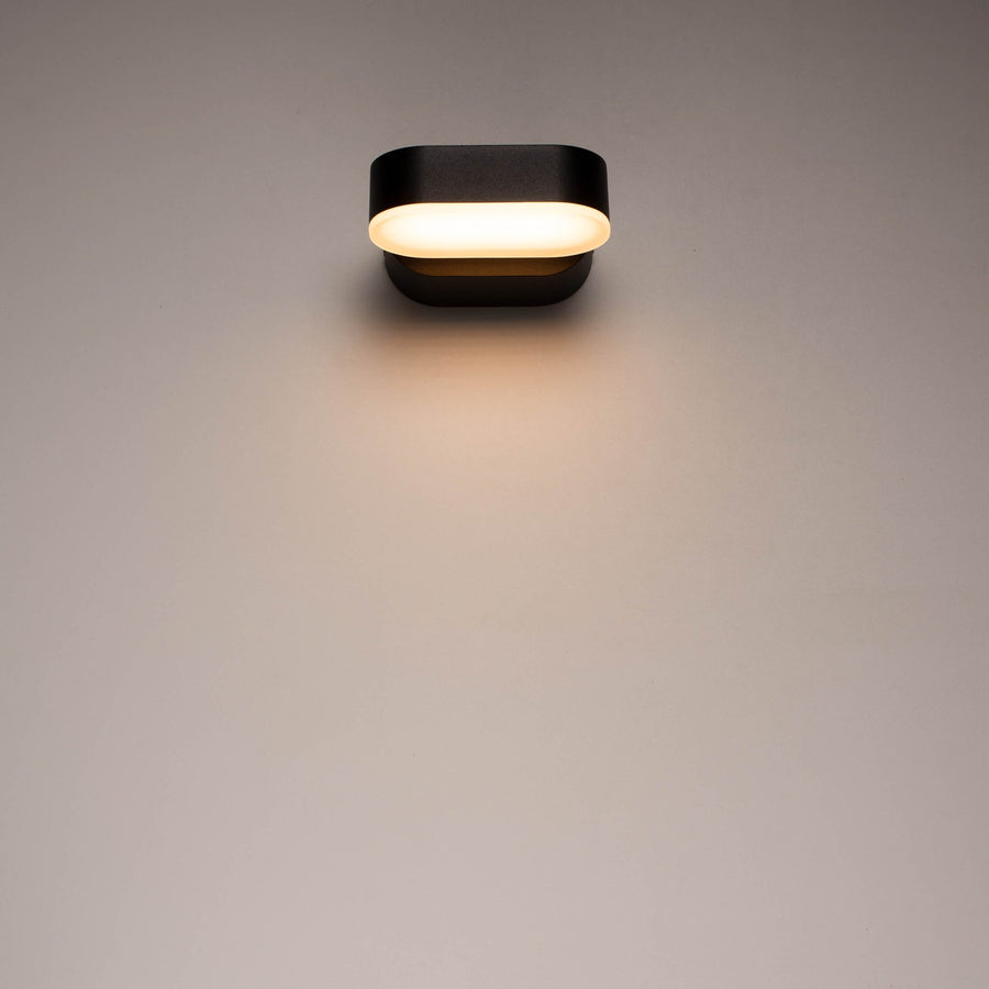 LED's Light LED-Außenleuchte - Modell Rieti - Warmweiß - IP44 wasserdicht - Schwarz - lidstore.shop