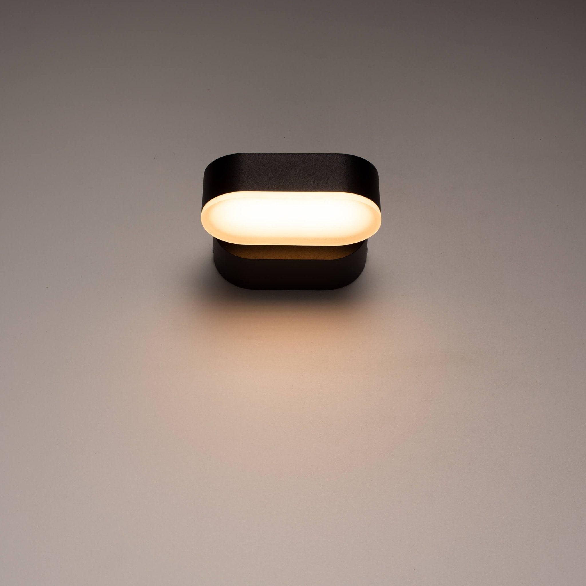 2 pack LED's Light LED Buitenlamp - Model Rieti - Warm wit - IP44 waterbestendig - Zwart Wandlampen LED.nl