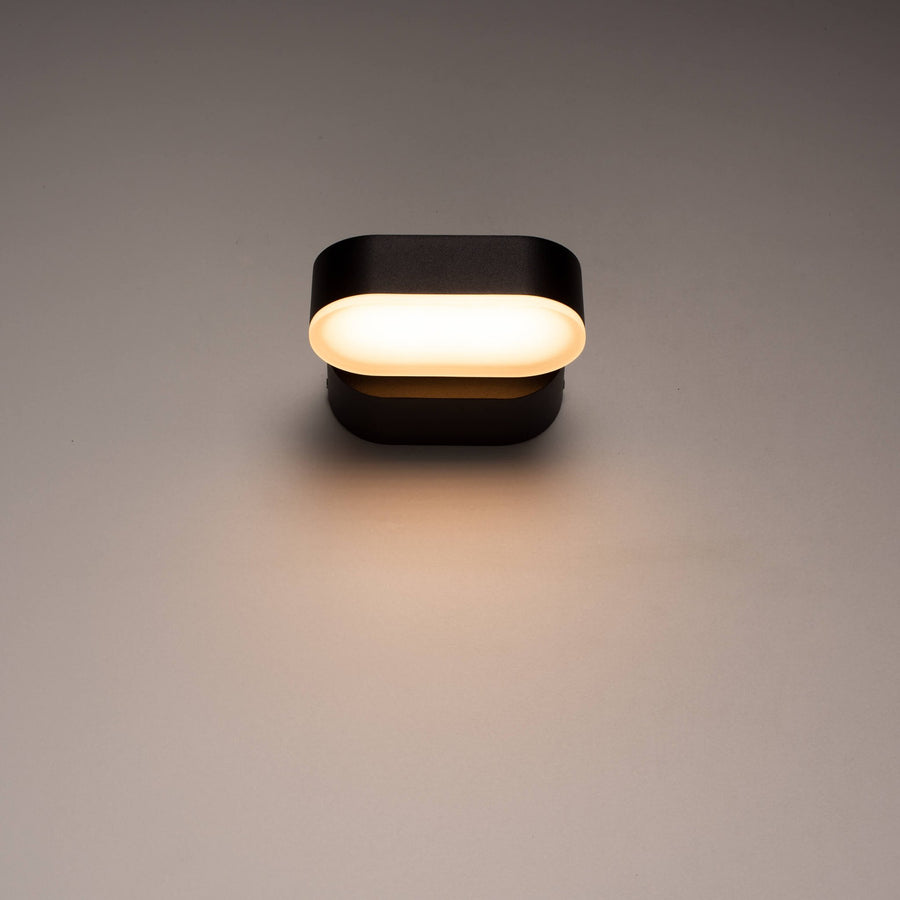 LED's Light LED-Außenleuchte - Modell Rieti - Warmweiß - IP44 wasserdicht - Schwarz - lidstore.shop