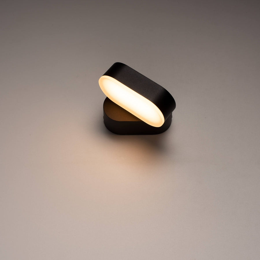 LED's Light LED-Außenleuchte - Modell Rieti - Warmweiß - IP44 wasserdicht - Schwarz - lidstore.shop