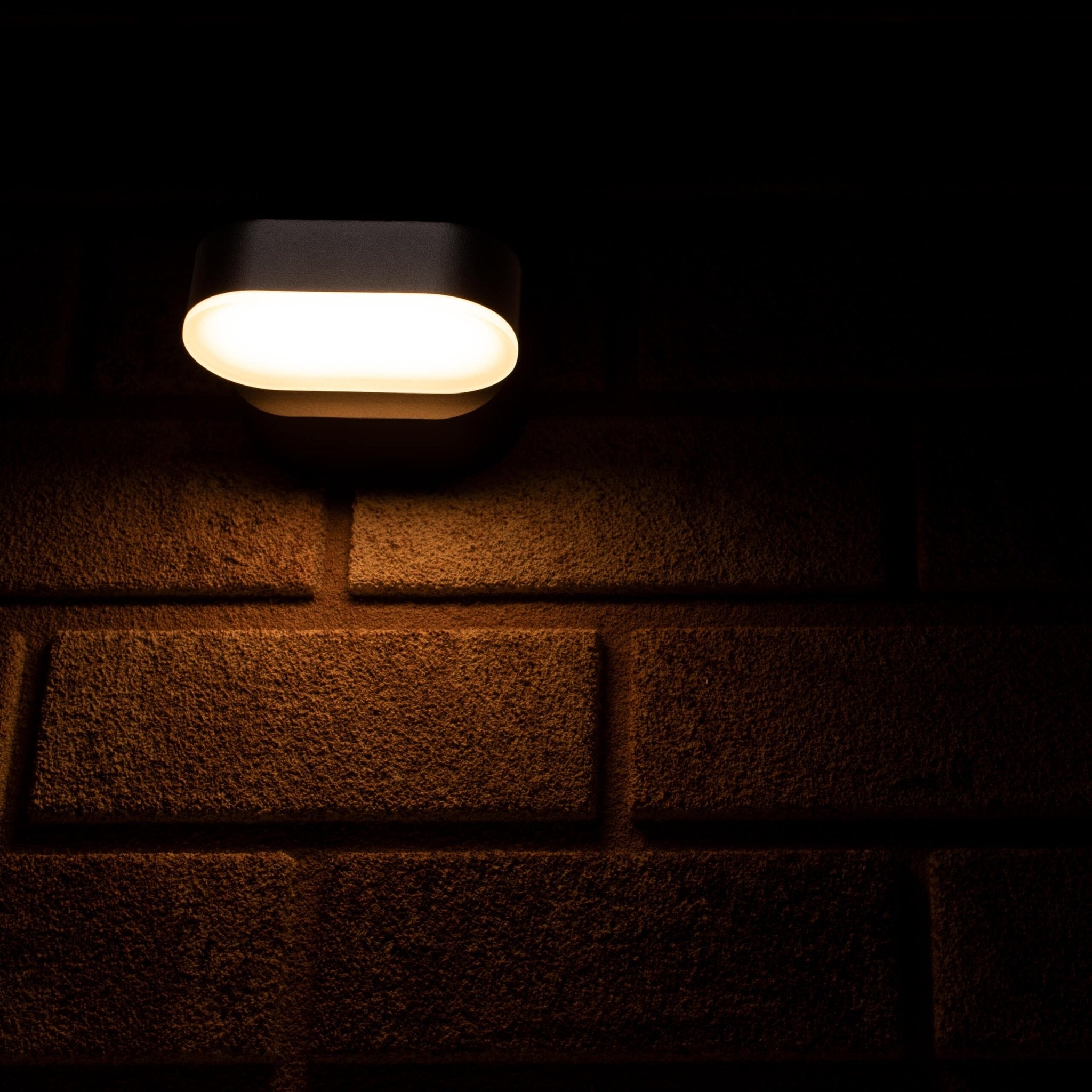 2 pack LED's Light LED Buitenlamp - Model Rieti - Warm wit - IP44 waterbestendig - Zwart Wandlampen LED.nl