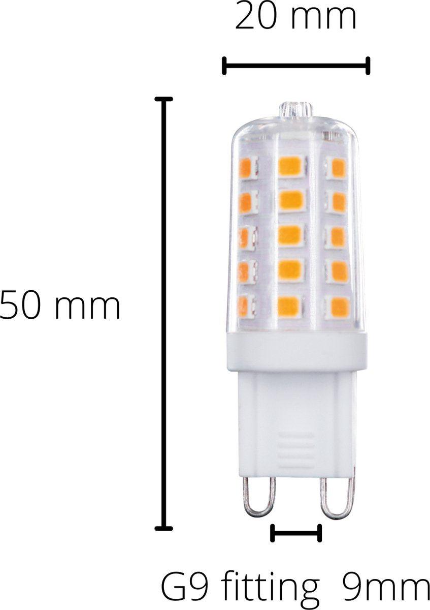 LongLife LED G9 Steeklampjes - Helder - 3W vervangt 28W - Warm wit licht Steeklampjes LED.nl