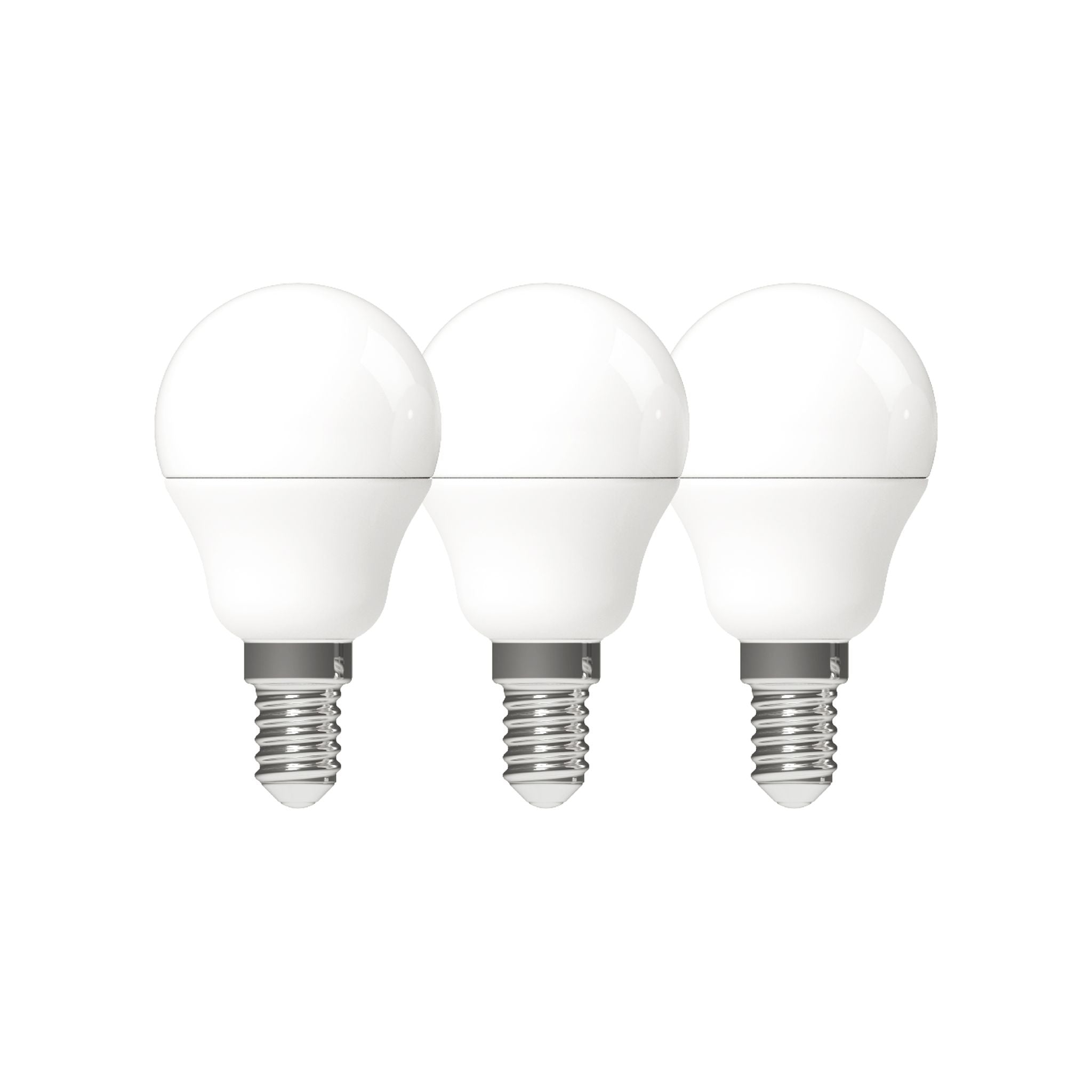 LED E14 Lamp rond - 470 lm - Warm wit licht - 3 lampen Lichtbronnen LED.nl