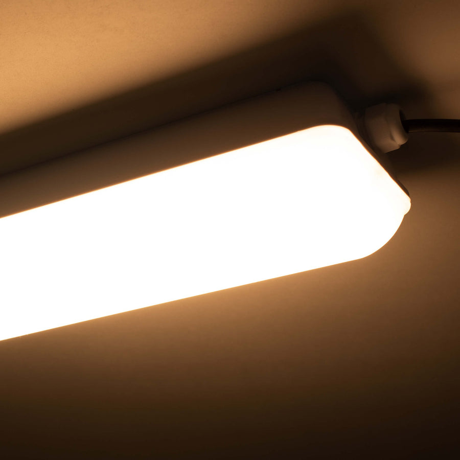Mini LED TL lamp 30 cm with sensor – Dimmable and adjustable color temperature – With daylight and motion sensor – 1200 lumens – IP65 - LED.nl
