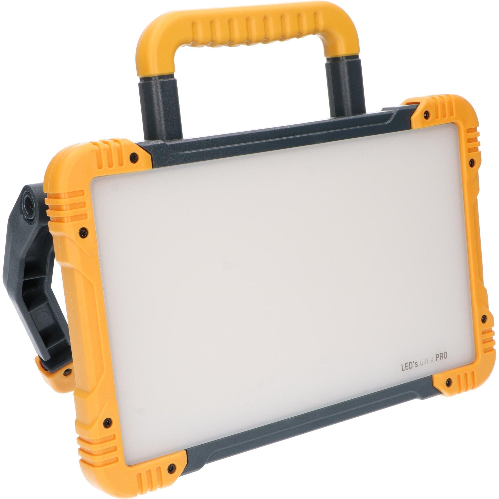 LED's Work Oplaadbare LED Bouwlamp 1500 - Draadloze werking op accu – IP54 – Rough Service Tested Bouwlampen LED.nl