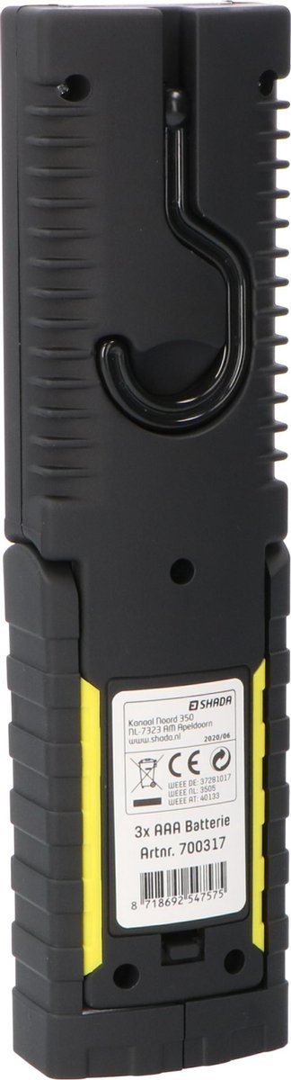 LED's Work Draagbare LED Looplamp 180 - Met magneet en haak - Werkt op batterijen Looplampen LED.nl