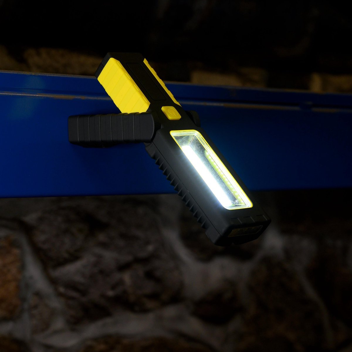 LED's Work Draagbare LED Looplamp 180 - Met magneet en haak - Werkt op batterijen Looplampen LED.nl