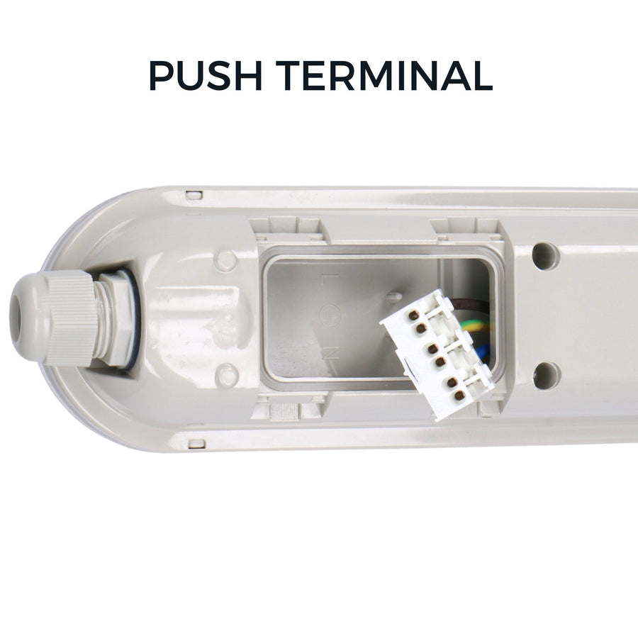 LED-Leuchte Light Pro TL, 120 cm – Für den Innen- und Außenbereich geeignet – 4800 Lumen – Wasserdicht nach IP65 - lidstore.shop