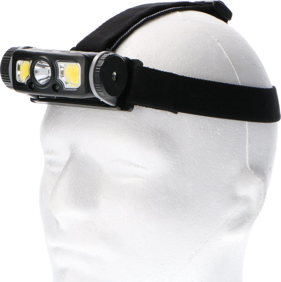 Professional LED Hoofdlamp op accu met zoomfunctie - Oplaadbaar - IP44 - Dimbaar - 250 lm Hoofdlampen LED.nl