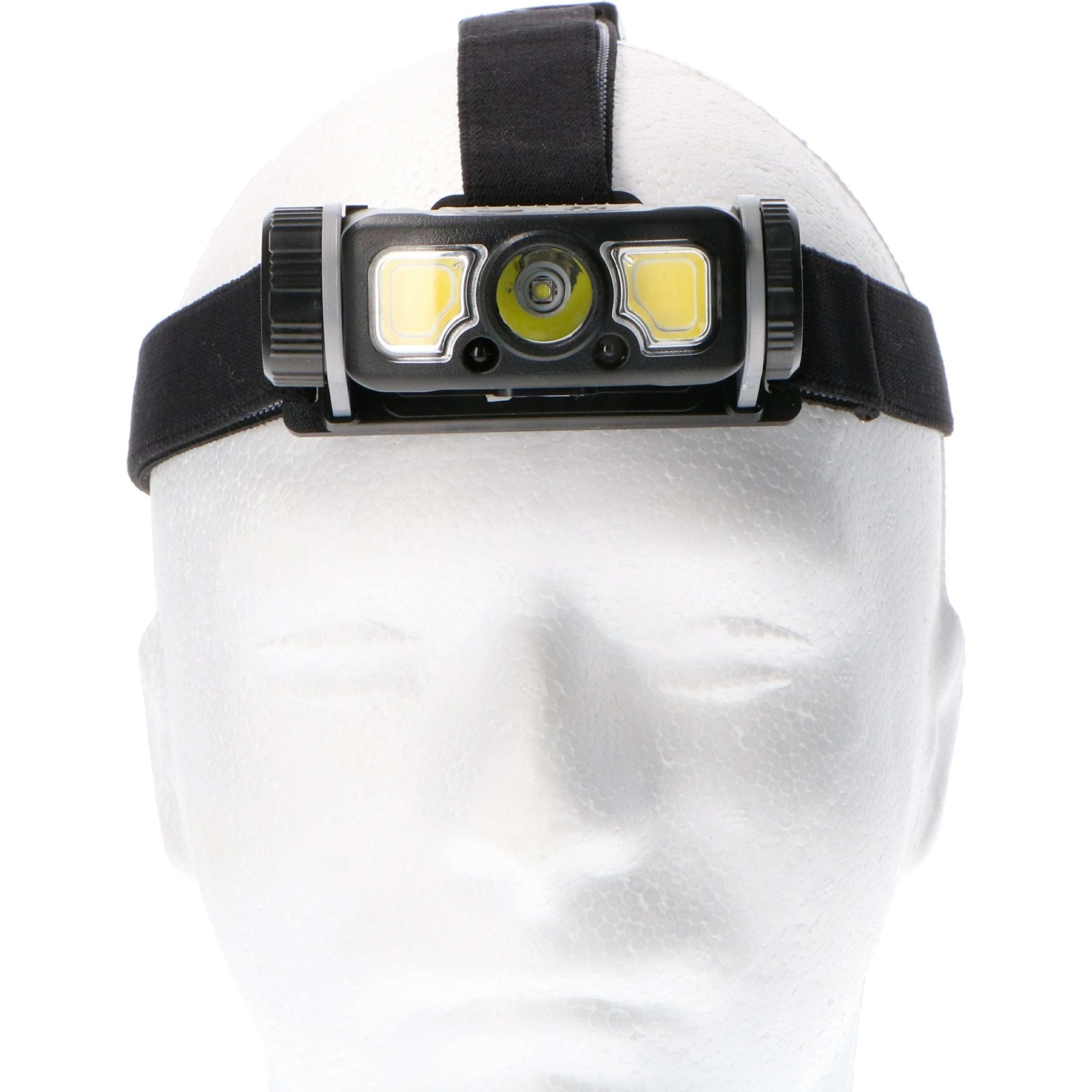 Professional LED Hoofdlamp op accu met zoomfunctie - Oplaadbaar - IP44 - Dimbaar - 250 lm Hoofdlampen LED.nl