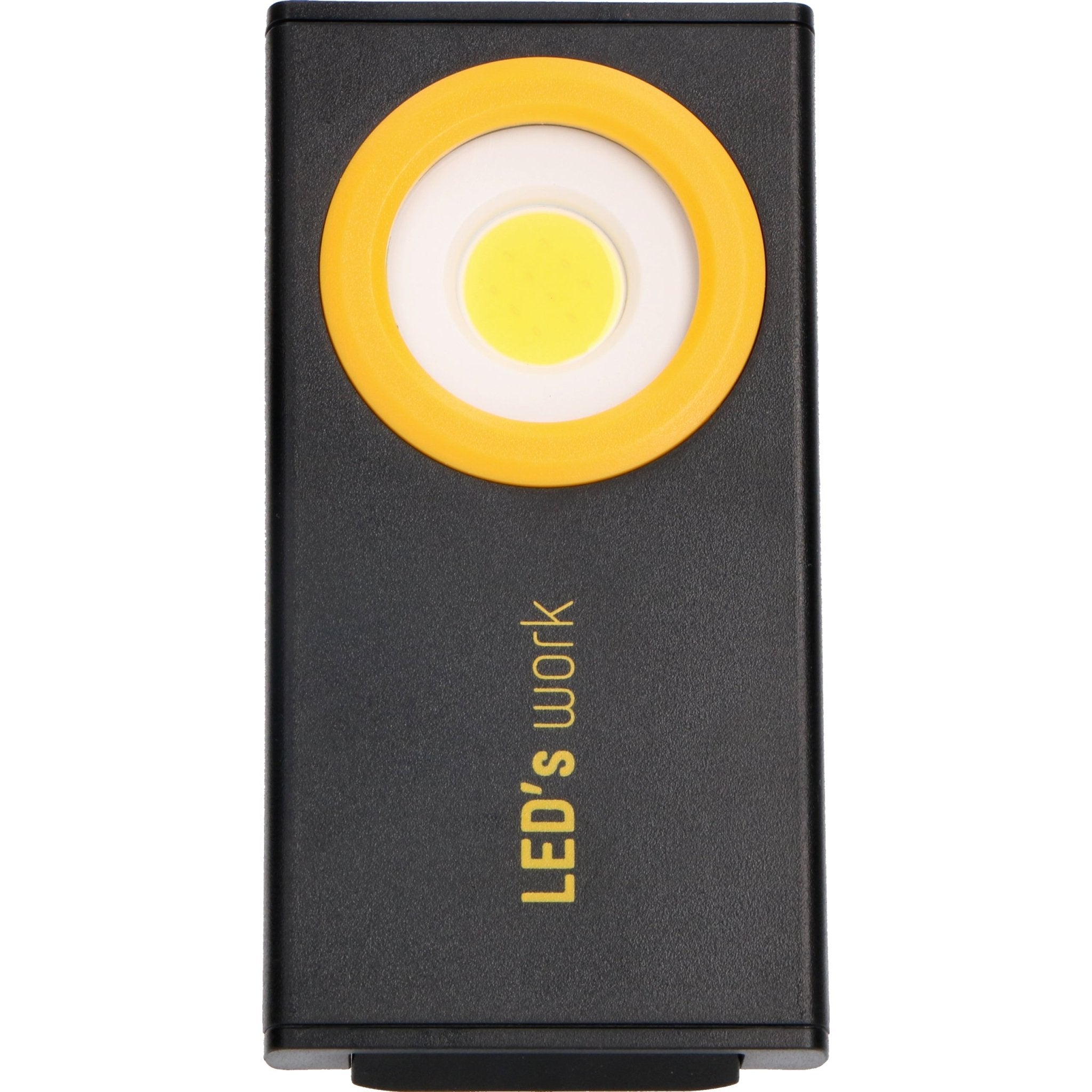 LED's Work Werklamp op Accu 350 - Met magneet, haak of voet - Draadloos & Oplaadbaar - 2 lichtpunten Werklampen LED.nl