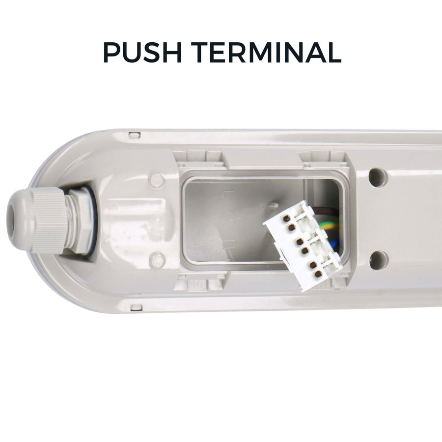 Professional LED TL fixture 150 cm – Suitable for indoor and outdoor use – 3960 lumens – IP65 waterproof - LED.nl