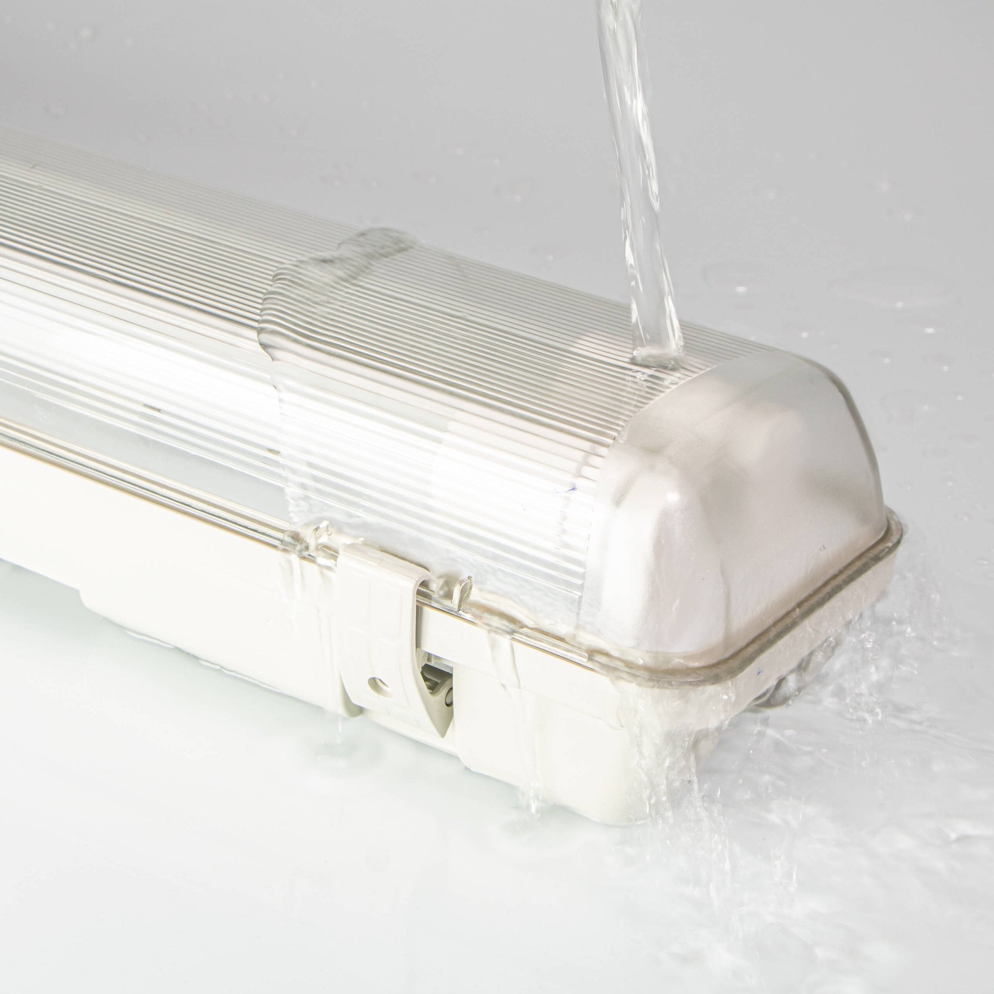 LED's Light LED TL Armatuur licht balk met sensor - incl Dubbele buis 2x14W 120cm 4000K Bewegingssensor en nachtsensor - Waterdicht - 150lm/w TL verlichting LED.nl