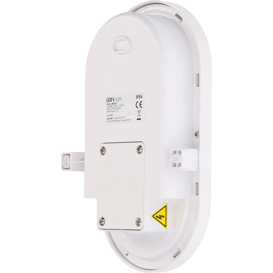 Proventa Outdoor LED Bull Eye Außenleuchte - Wandleuchte Modell Oval für den Außenbereich - lidstore.shop