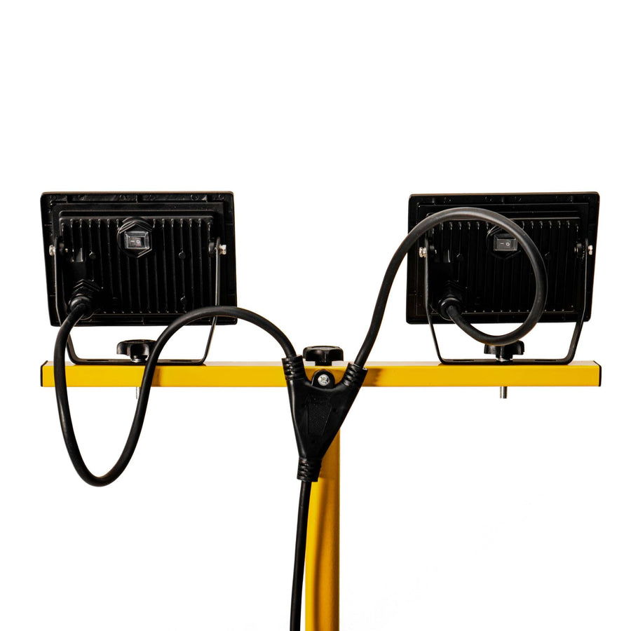 ProWork DUO Tripod LED-Arbeitsscheinwerfer auf Stativ – Höhenverstellbar – 6370 lm - lidstore.shop