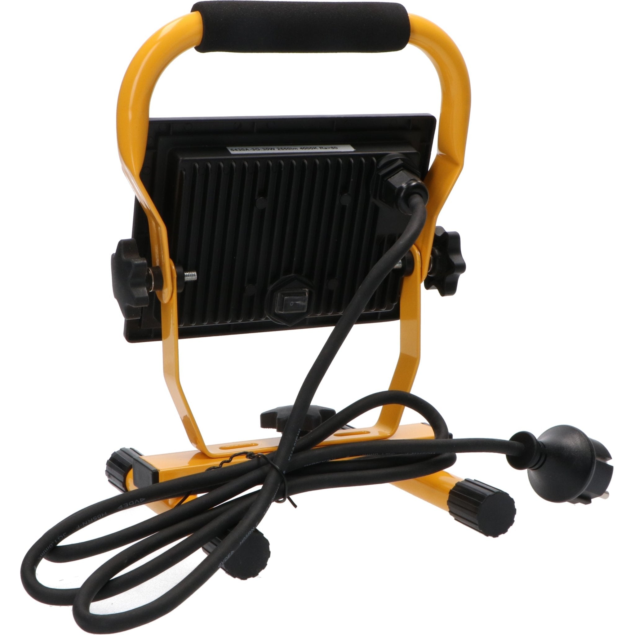 LED's Work 30W LED Werklamp Bouwlamp - Inklapbaar & Draaibaar - Stof- en waterbestendig - 2550 lm Lichtbronnen Led.nl