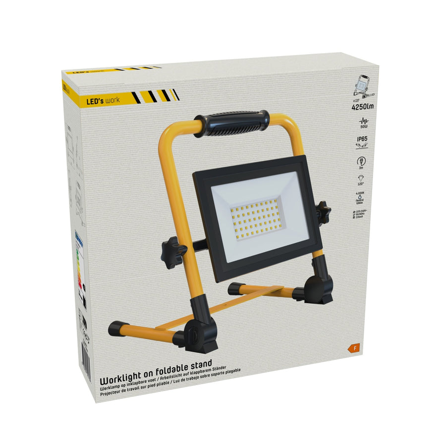 LED Work Worklight 4250 - 3 Meter Kabel - Öl- und säurebeständiges Kabel - IP65 wasserdicht - 50 W - lidstore.shop