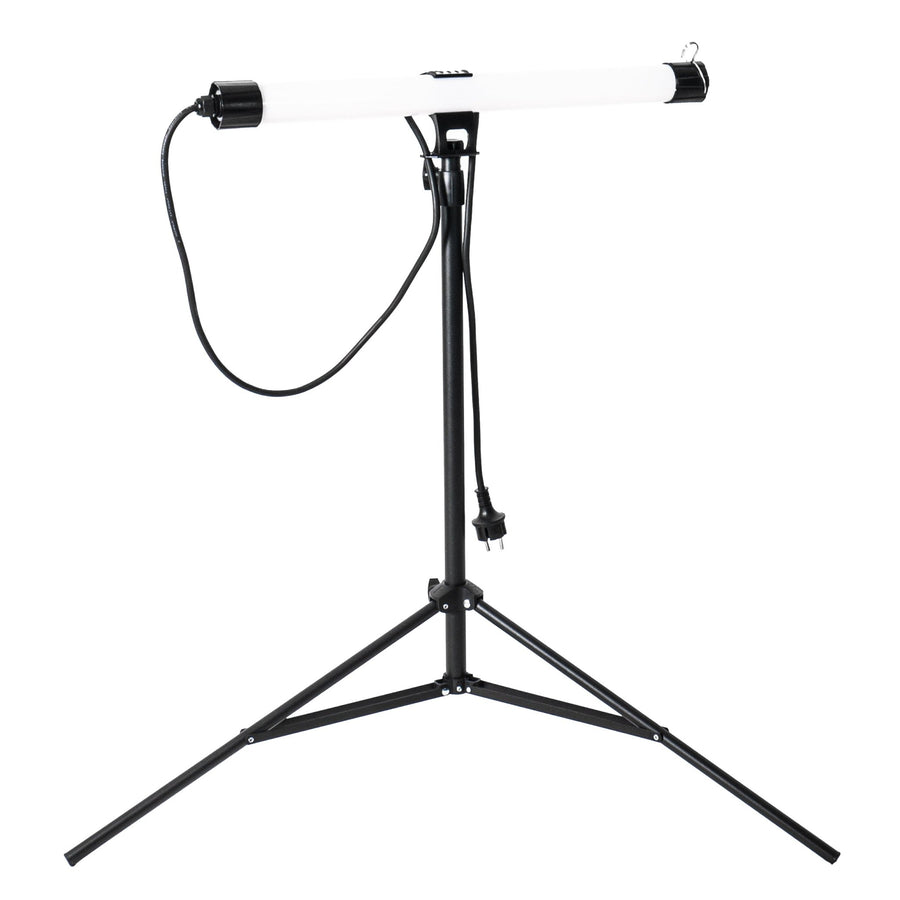 LED-Arbeitsleuchte auf Stativ 1500 - Höhenverstellbar bis 120 cm und drehbar - Leichtgewicht - 20W - lidstore.shop