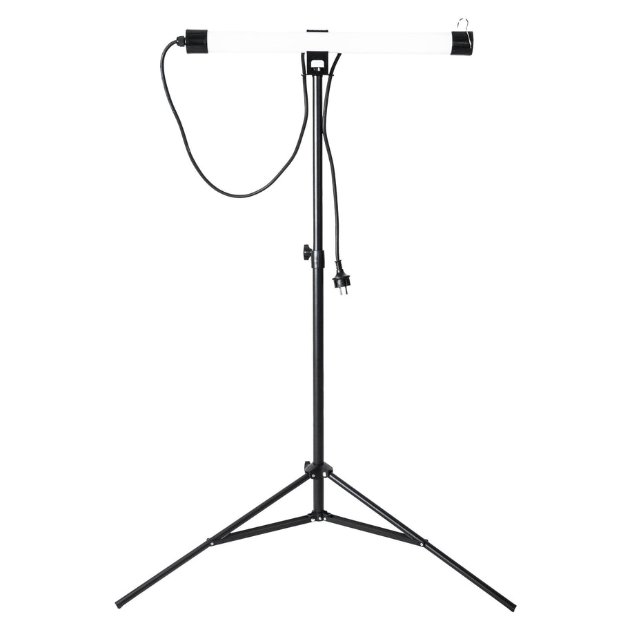 LED-Arbeitsleuchte auf Stativ 1500 - Höhenverstellbar bis 120 cm und drehbar - Leichtgewicht - 20W - lidstore.shop