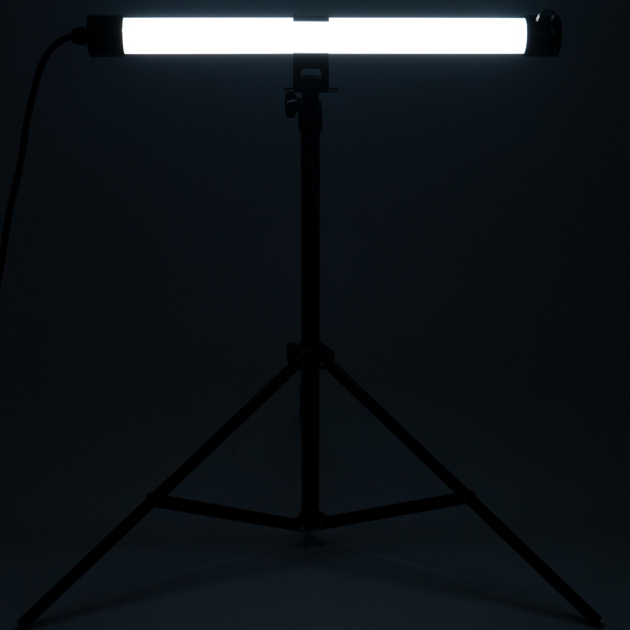 LED's Work Bouwlamp op Statief 1500 - In hoogte verstelbaar tot 120 cm en draaibaar - Lichtgewicht - 20W Bouwlampen Led.nl