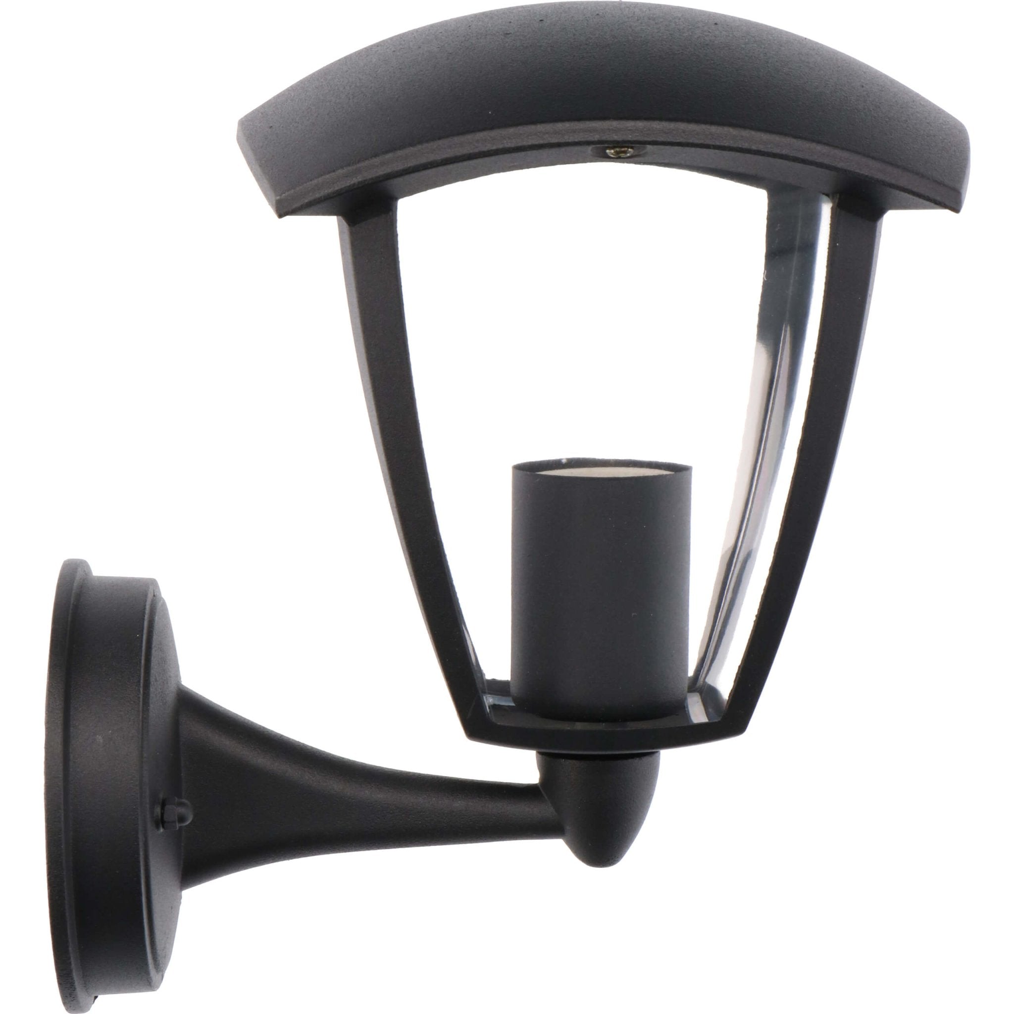 3 pack Retro LED Wandlamp met E27 fitting - Jesi - IP44 - Zwart Wandlampen LED.nl