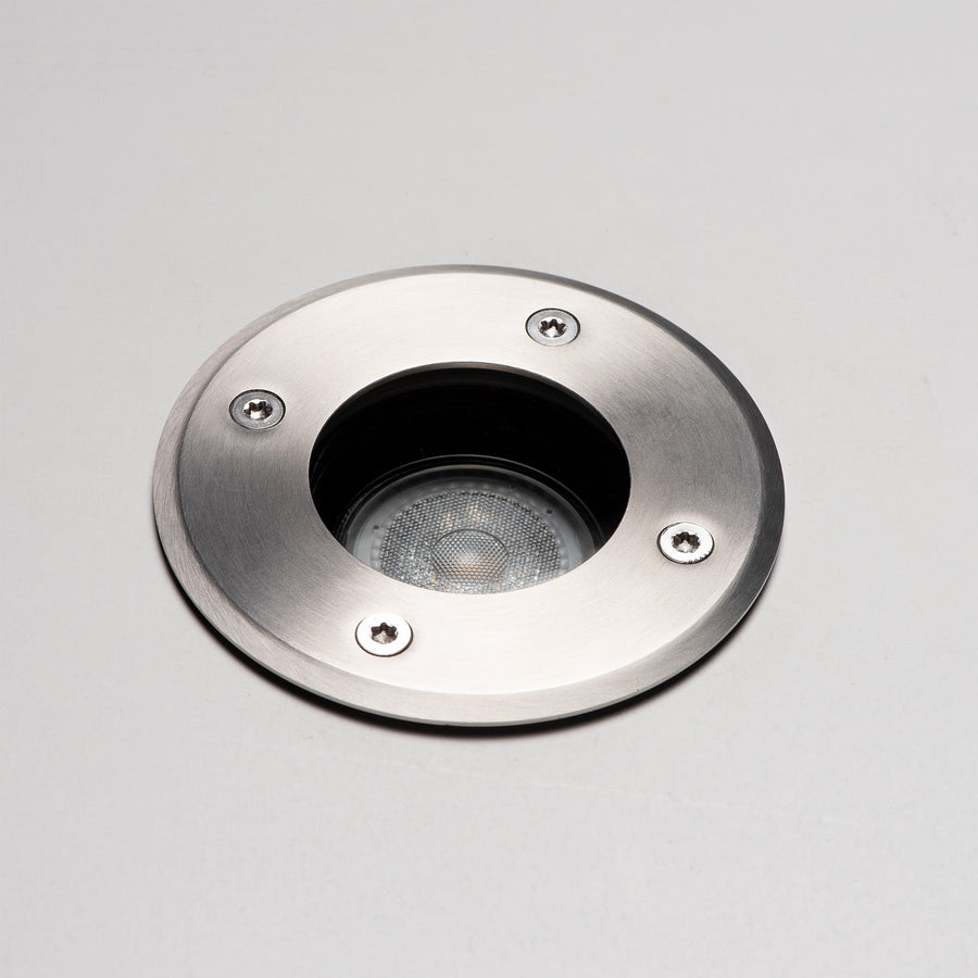 LED's Light stainless steel LED Ground spot recessed round - For driveway and garden - IP67 waterproof - Silver - LED.nl