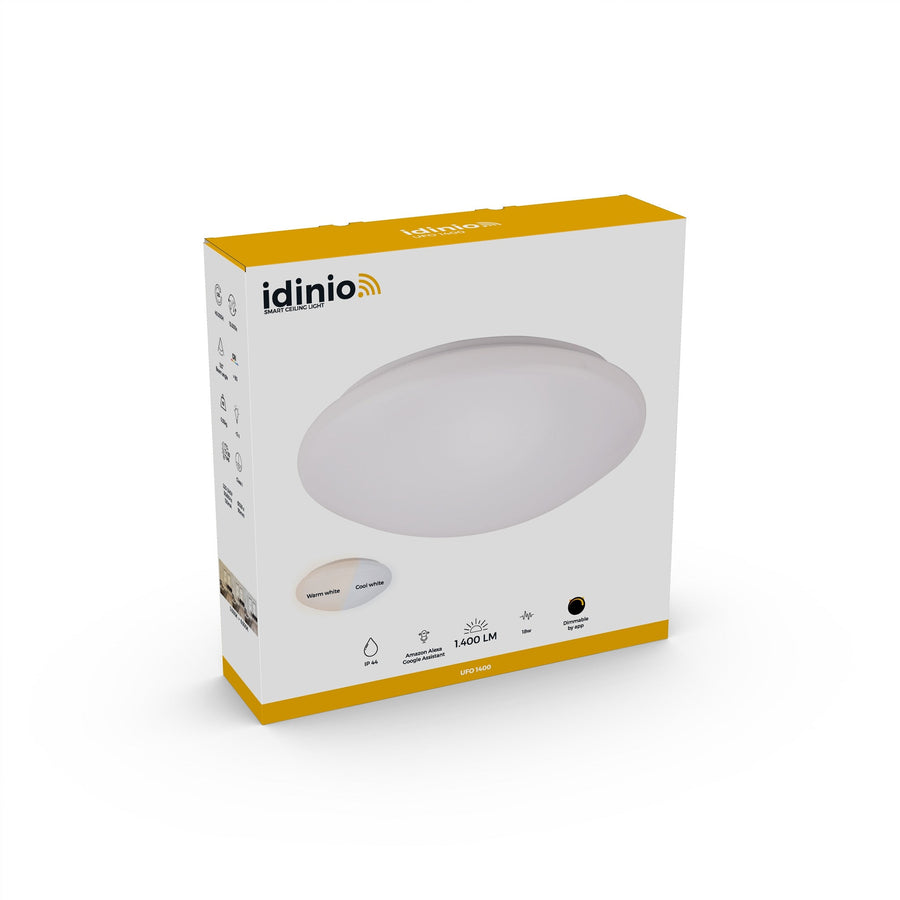 Smarte lidstore.shopckenleuchte 33 cm – Dimmbar mit App – Warm- und kaltweißes Licht - lidstore.shop